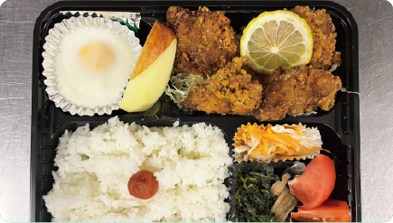 栄養バランスを考えた弁当